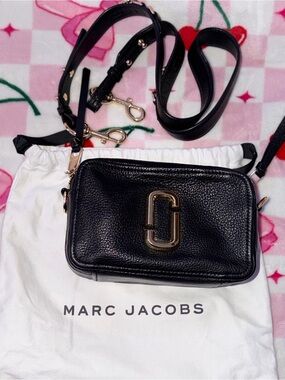 Marc Jacobs softshot leather crossbody bag